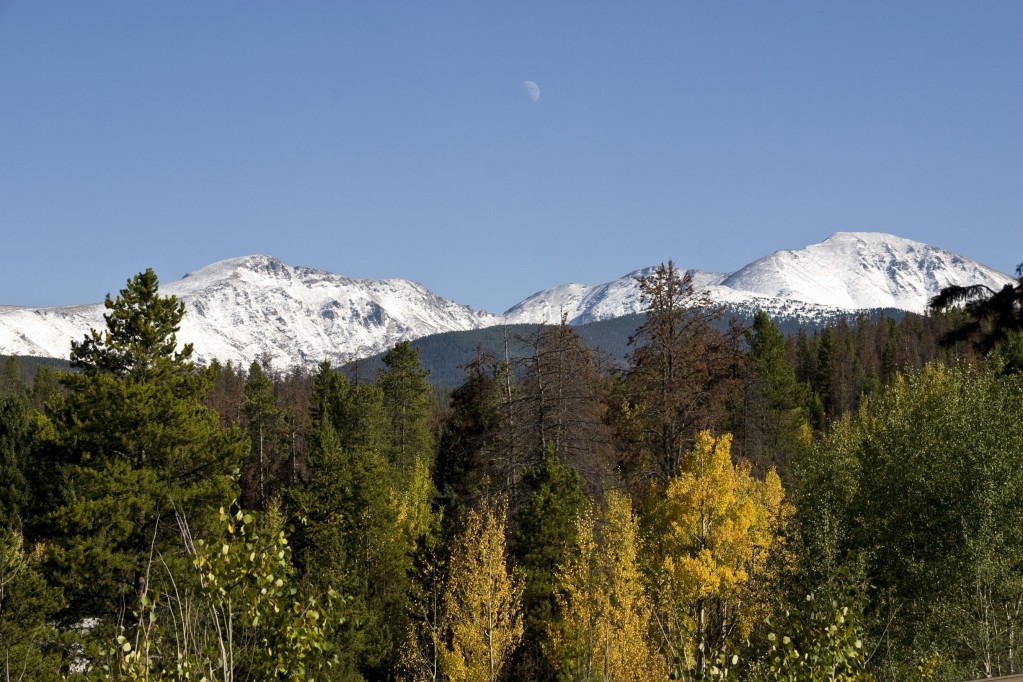 Mount Eva (left) and Witter Peak (right)