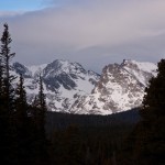 Apache Peak (L) and Shoshoni Peak(R)