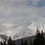 Tip-top Peak (left) and Morgan Peak (right) of Collier Mountain