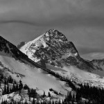 Mount Toll, black and white
