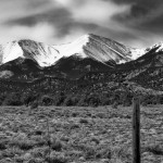 Mount Shavano (14,229'), Tabeguache Peak (14,155'), and Mount Antero (14,269'), fourteeners