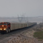 BNSF, coal train