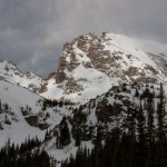 Indian Peaks, winter, Shoshoni Peak