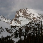 Indian Peaks, winter, Shoshoni Peak