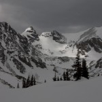 Indian Peaks, winter, Navajo Peak