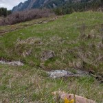 Flatirons, Chautauqua, spring