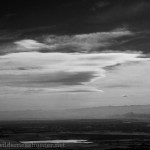 Lenticular clouds forming up, with Chatfield Reservior in the foreground