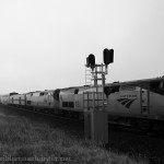 Amtrak #5 passes the signal at Chemical