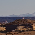 View of the Haystack Peaks from Rabbit Valley.