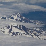 This photo is visual evidence as to why the west side of the Cascades are so much wetter than the east. The Pacific moisture gets hung up on those mountains.