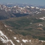 Sawtooth and the Continental Divide in the background