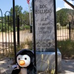 Husgy and Doc's grave marker.