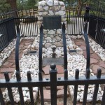 Buffalo Bill's grave, his wife laid bu his side.