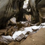 Inside the Ice Caves at the Grottos