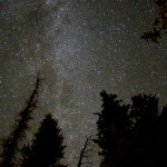 Night sky at 10, 800'