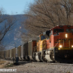 Northbound coal empty headed for the Powder River basin, Wyoming.